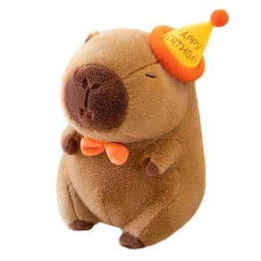 Bicho de pelúcia Arkdorz Cute Birthday Capivara Pelush 33cm