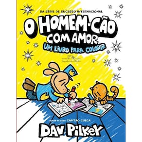 O Homem Cão Com Amor Um Livro Para Colorir