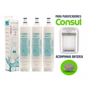 Kit 3 Refil Vela Filtro Água Consul Cpc31, Cpc31Ab, Cpc31Af