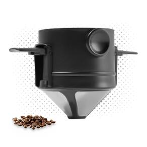 Mini Coador Inox Reutilizável Para Café Individual