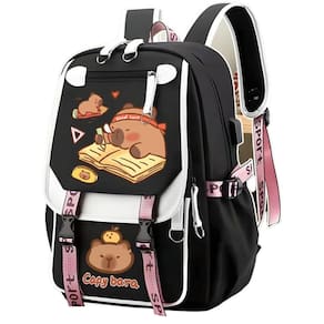 Mochila kiobrvhe Capybara Print para mulheres, bolsa de poliéster