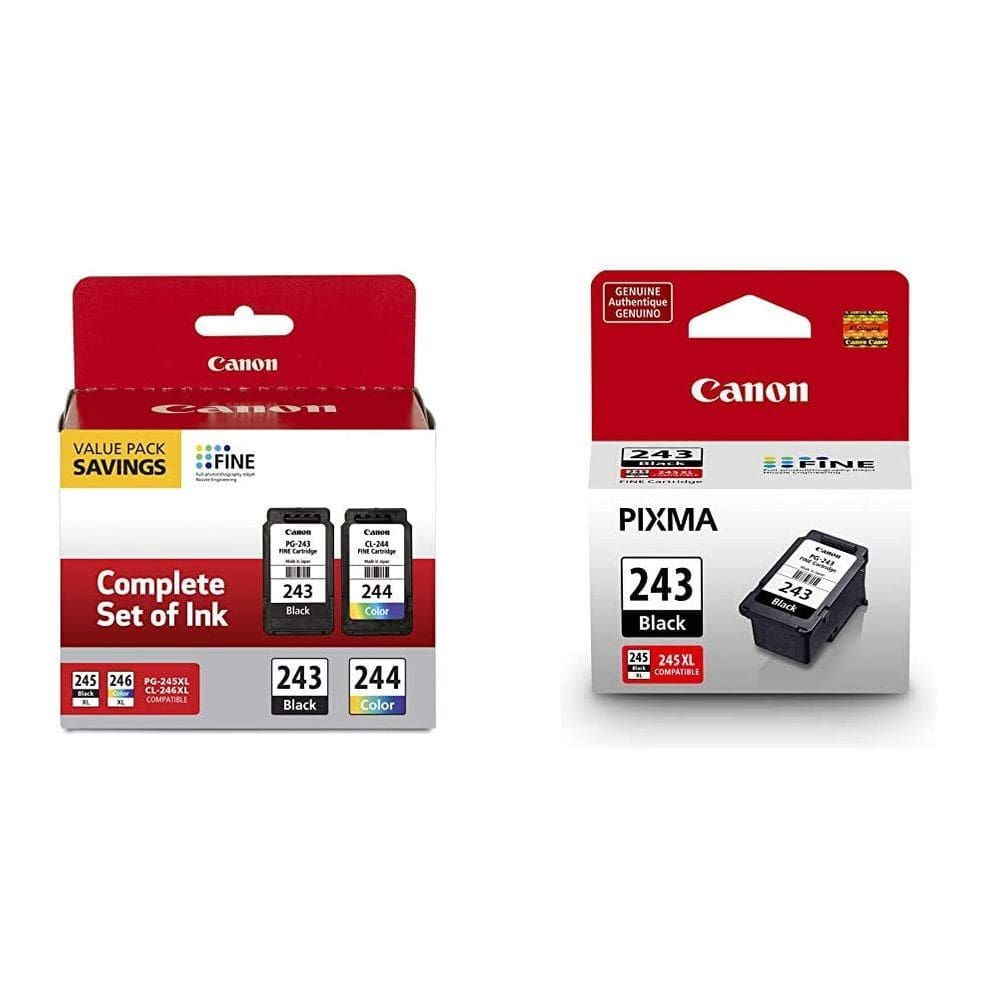 Cartucho de tinta Canon PG-243/CL-244 Multi-Pack para impressora Pixma