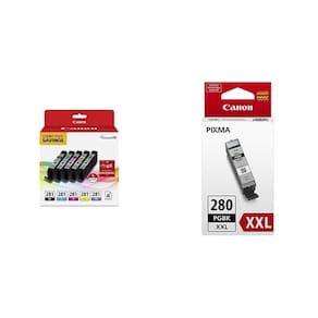 Tanque de tinta Canon CLI-281 Combo Pack PGI-280 XXL Pigment Black