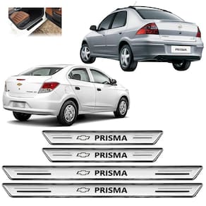 Soleira De Porta Platinum Prisma Todos 2007 A 2019 Prata