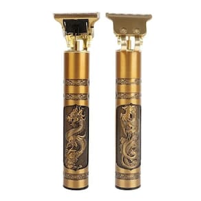 Máquina Para Cabelo Barba Dragão Buda Completa Com Pentes