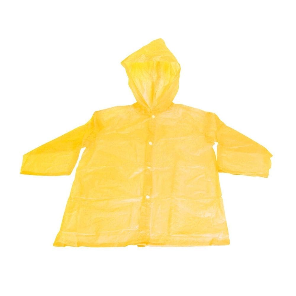 Capa Para Chuva Crianças Coloridas Ótima Qualidade Amarelo