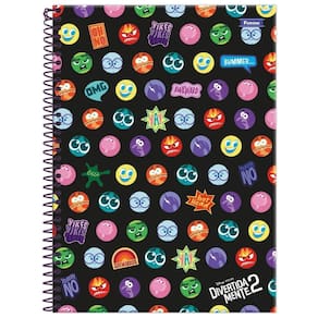 Caderno Divertidamente 2 Disney Espiral 10 Matérias Escolar