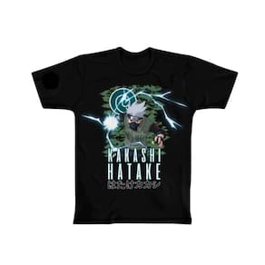Camiseta Preta Kakashi Chidori V2 - Tamanho: GG - Clube Comix - Piticas