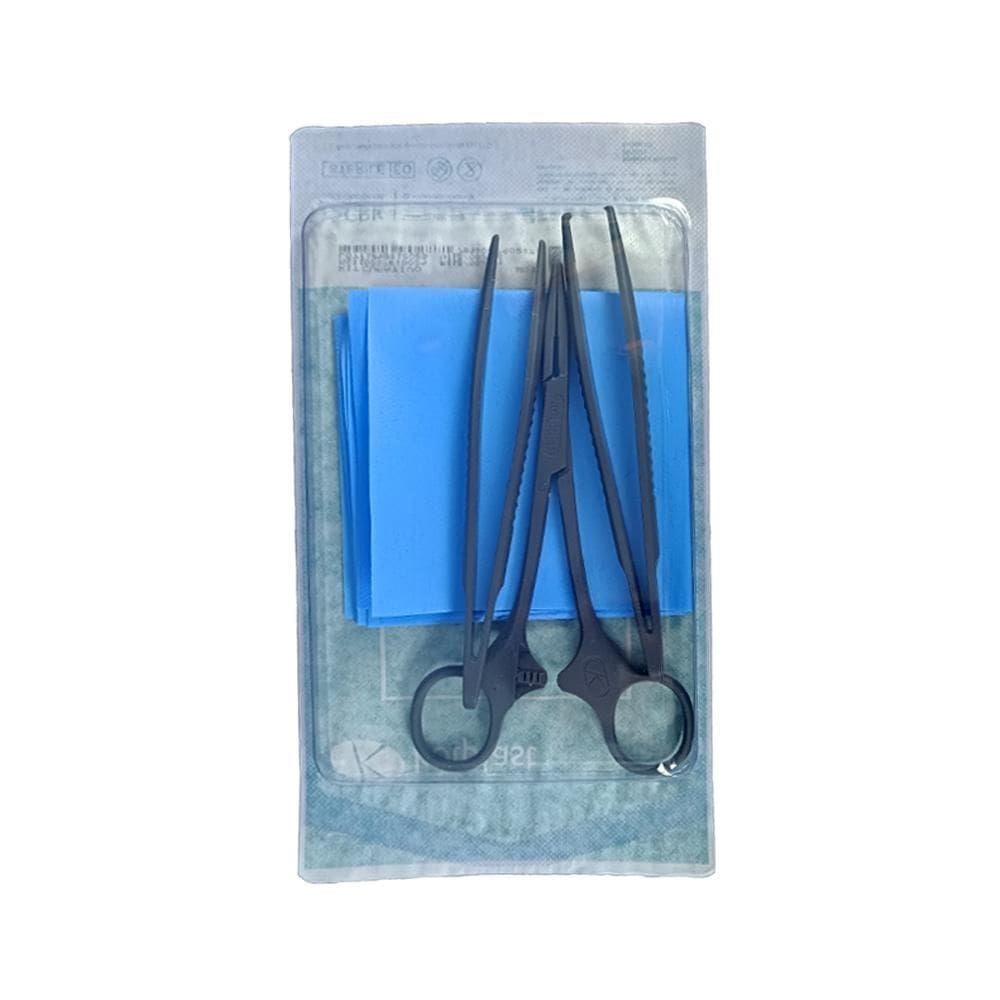 05Un Kit Curativo Estéril Descartável De Resina Kolplast