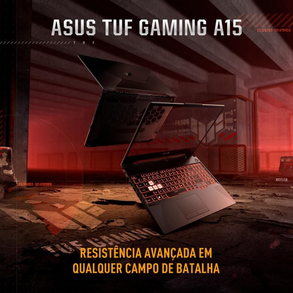 Notebook ASUS TUF Gaming A15 FA506NFR | Casas Bahia