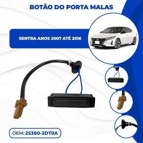 Botão Interruptor Abertura Porta Malas Sentra 2007 08 À 2016