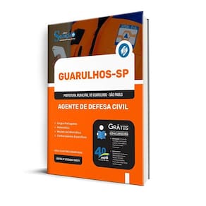 Apostila Prefeitura Guarulhos Sp 2024 - Agente Defesa Civil