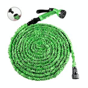 Mangueira Expansível 30M Para Jardim Com Esguicho De 6 Jatos