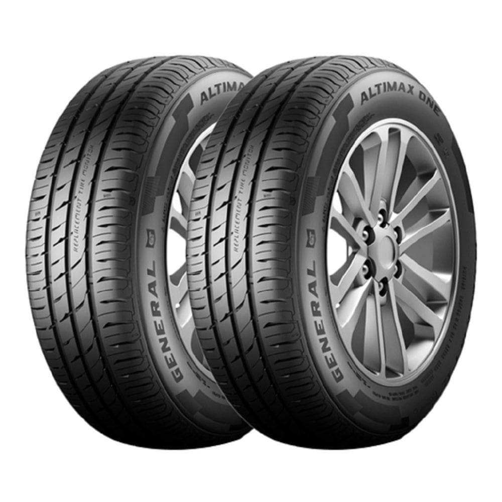 Jogo 2 Pneus General Tire By Continental Aro 13 Altimax One
