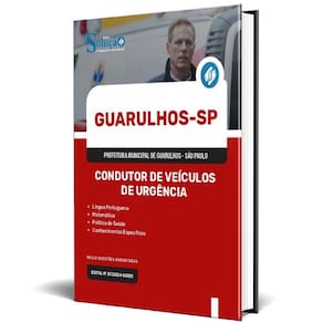 Apostila Prefeitura Guarulhos Sp 2024 Condutor Veículos