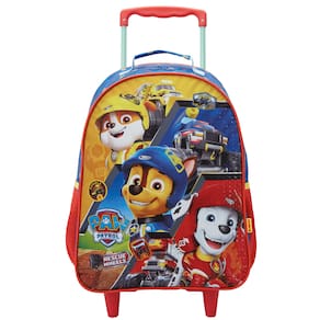 Mochila com Rodas 35cm Escolar 14 Patrulha Canina Rescue Wheels Xeryus 13471
