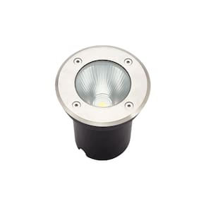 Balizador de Embutir Solo Redondo IP66 Led 3W Verde Bivolt