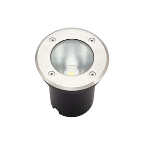 Balizador de Embutir Solo Redondo IP67 Led 10W 3000K Bivolt