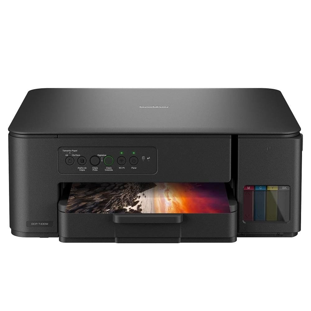 Multifuncional Tanque de Tinta DCP-T430W , Wi-Fi, Bivolt