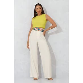 Regata Feminina Copped Viscose Rajada