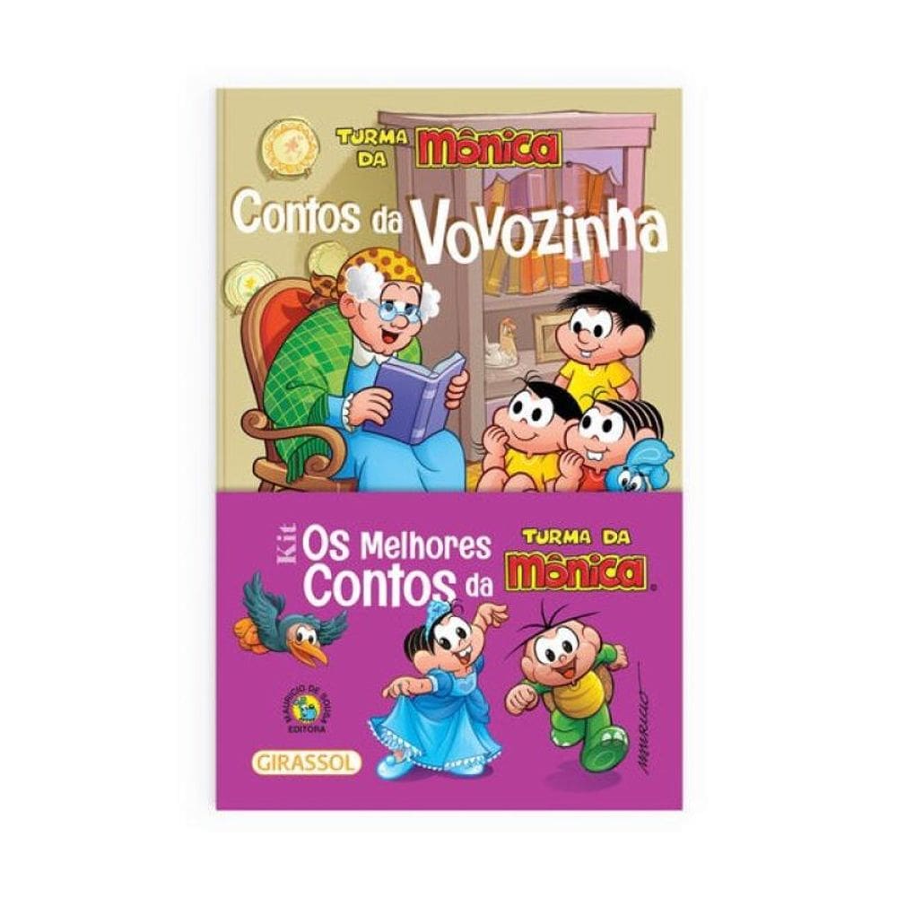 Kit Os Melhores Contos Da Turma Da Mônica