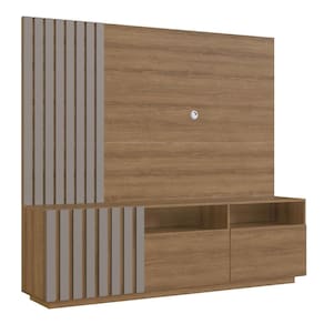 Rack e Painel Para TV 65 Polegadas 180cm Mell Fume PRODDY