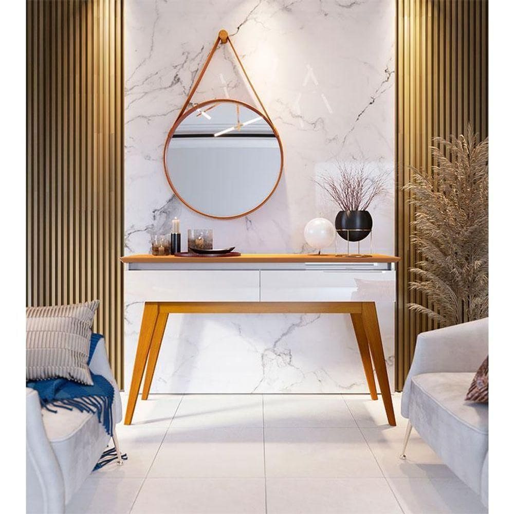 Aparador Para Sala Ambiente Classic Off White Nature - Imcal