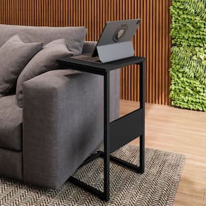 Mesa Lateral Material Principal Aço Preto