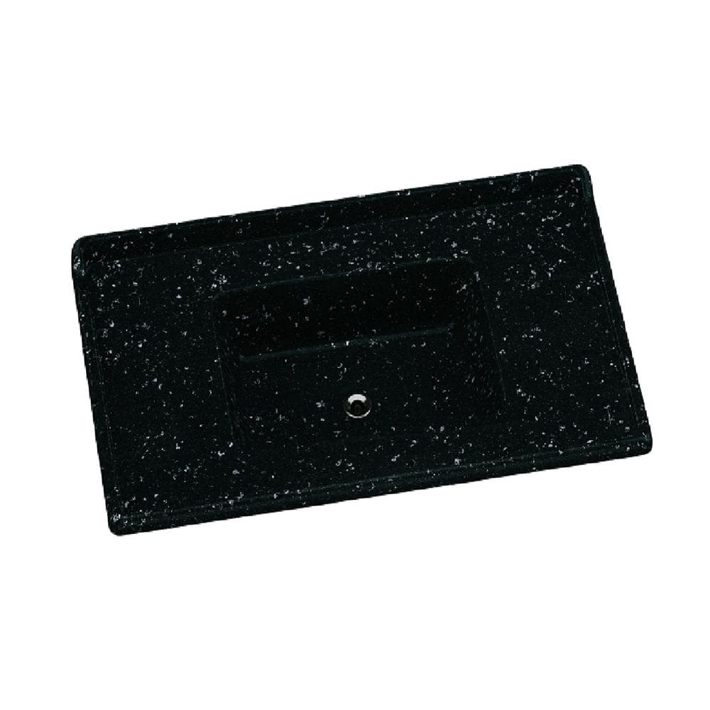 Pia Sintética Para Cozinha 85x50 cm Preto