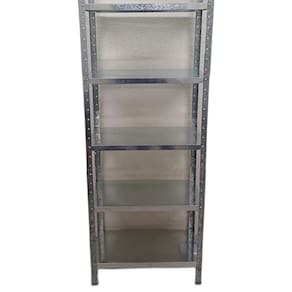 Prateleira Em Aço Galvanizado De 60Cm Com 5 Bandejas