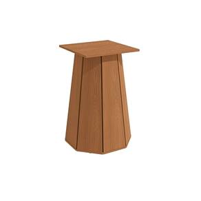 Base Jade para Mesa de Jantar de Madeira Canela