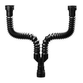 Sifão Sanfonado Universal  Duplo Astra