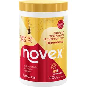 Creme de Tratamento Novex Queratina Absoluta Ultraprofundo Embelleze 400g