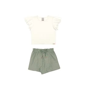 Conjunto Infantil Menina Malha Florence Alakazoo Ref. 46798
