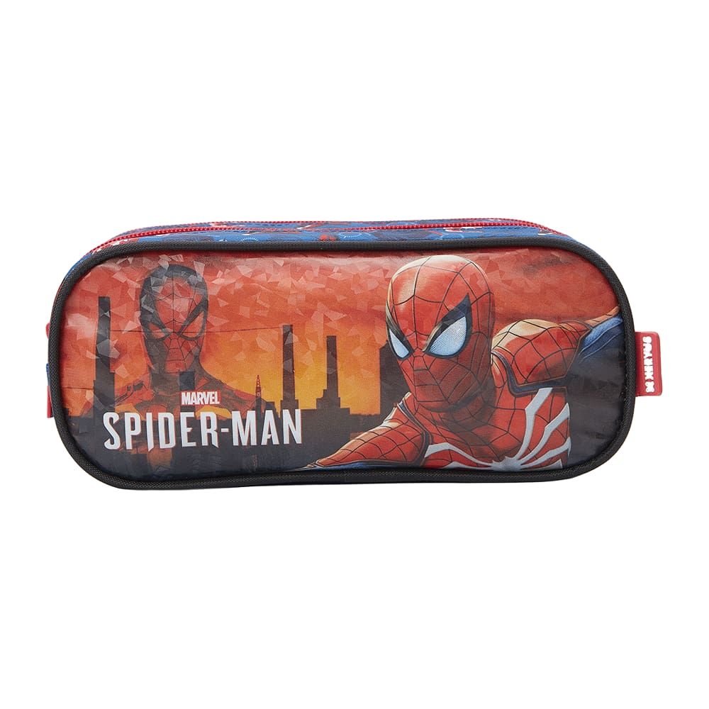 Estojo Duplo Escolar Spider-Man City Xeryus 13355