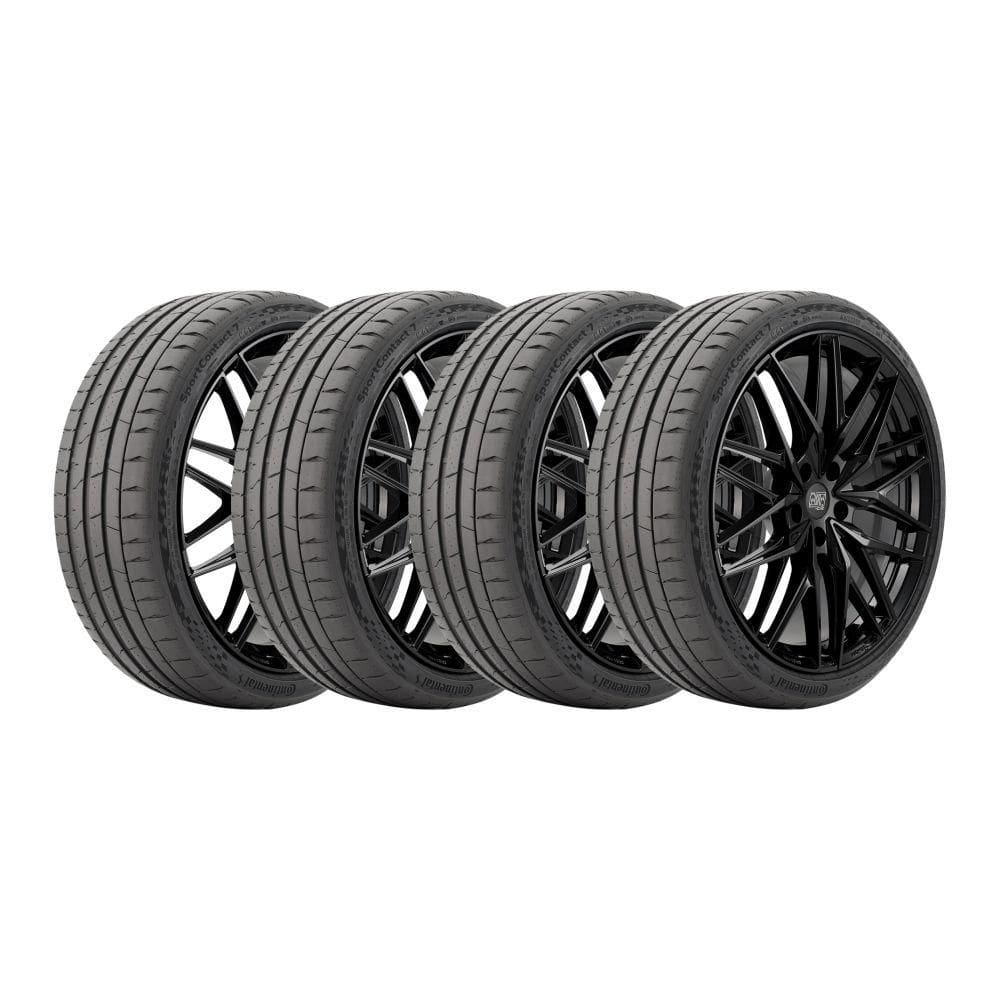 Kit 4 Pneus Continental Aro 22 285/30R22 SportContact 7 AO 101Y XL Contisilent