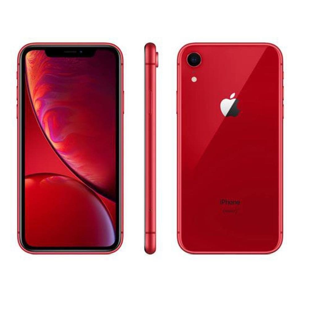 Usado: Iphone XR 64 GB Vermelho - Muito Bom