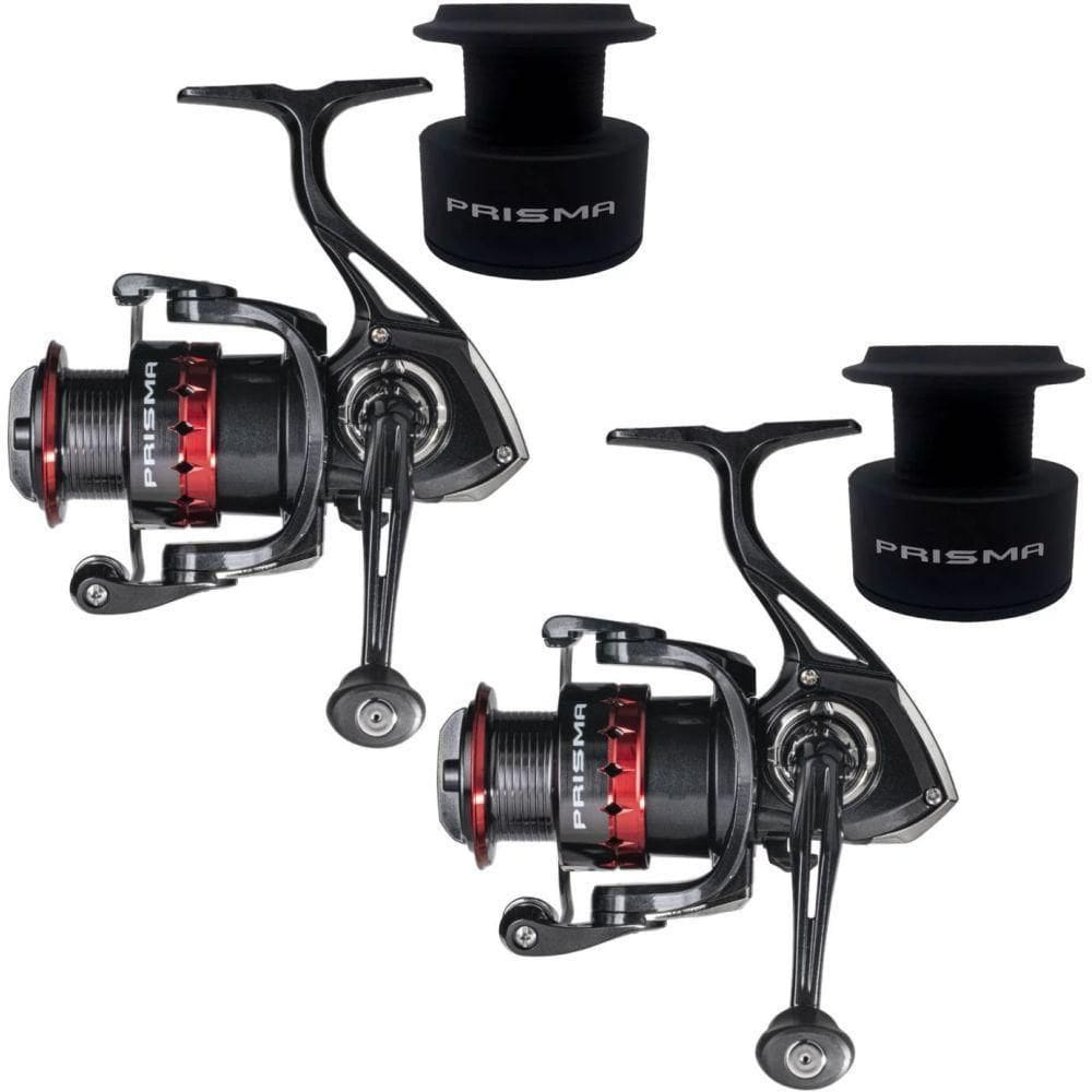 Kit 2 Molinete Marine Sports Prisma Fd 3000 + Carretel Extra
