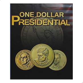 Álbum para Moedas One Dollar Presidential