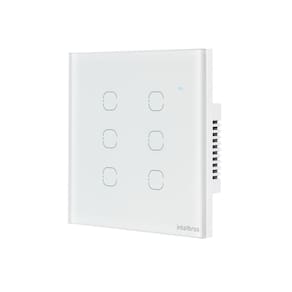 Interruptor Wifi Touch Branco Ews 1006 Intelbras