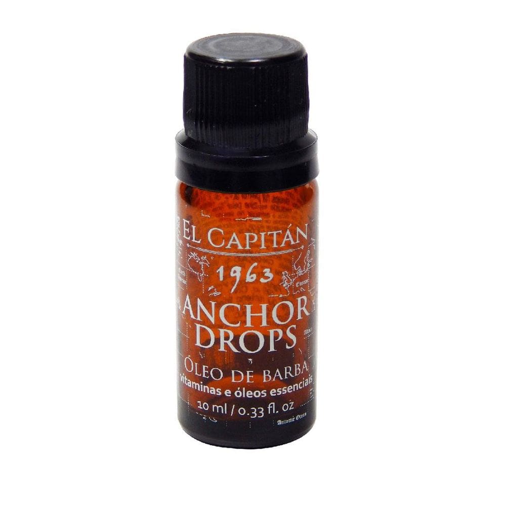 Óleo De Barba Anchor Drops 10Ml El Capitán