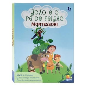 Montessori Clássicos (Livro-Jogo): João E O Pé De Feijão