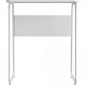 Mesa Compacta Para Computador New Job Branca Multivisão