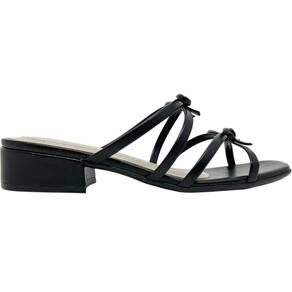 Tamanco Feminino Casual Dia a Dia Passeio com Laço Salto Baixo Conforto Ramarim 2453201