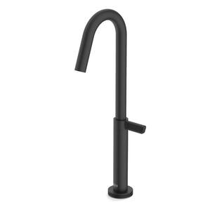Torneira para Lavatório de Mesa Bica Alta Logic Roca Matte Black