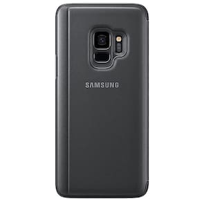 REEMBALADO: Capa Protetora Clear View Standing Para Galaxy S9 - Preto