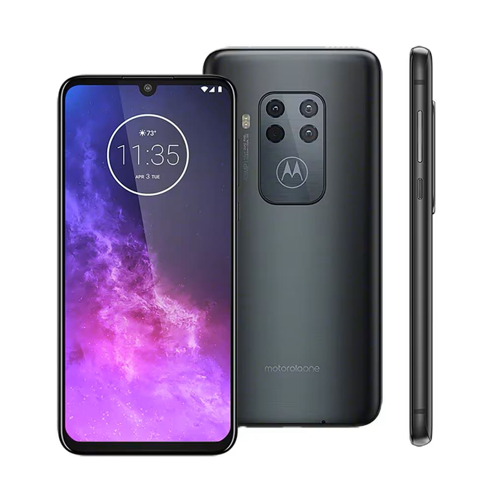 REEMBALADO: Motorola One Zoom Titanium 128GB 4GB RAM Tela de 6.4