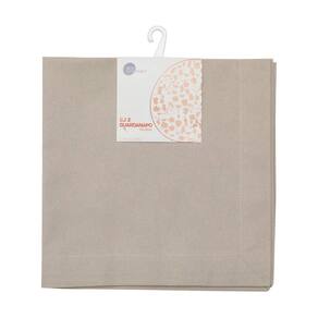 Conjunto 2 Guardanapos de Algodão Areia 40cm Wolff
