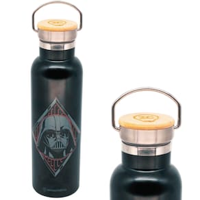 Garrafa Darth Vader Térmica 12 Horas Quente Gelada 600ml Com Alça Oficial Star Wars