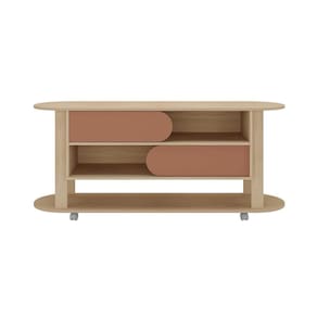 Rack Para Tv Até 65\" Mundi Naturale/terracota Artely Naturale/terracota